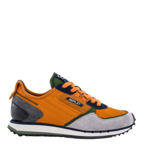 REPLAY DRUM WAVE LACE UP SNEAKERS