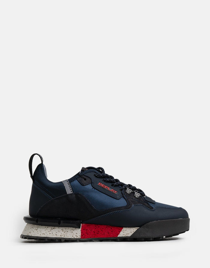 Replay Field Speed Navy Sneakers
