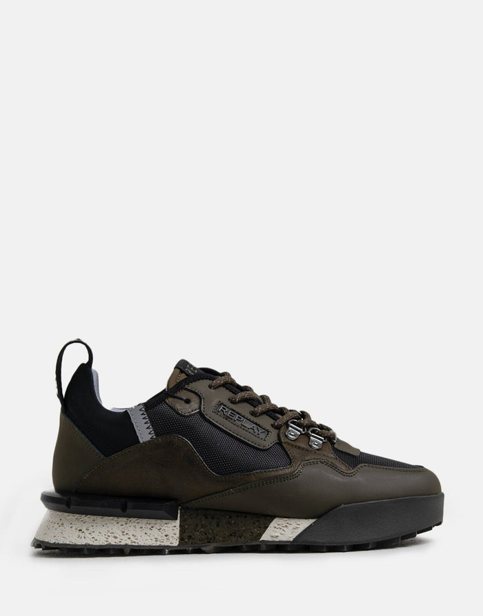 Replay Field Speed Mil Green Sneakers