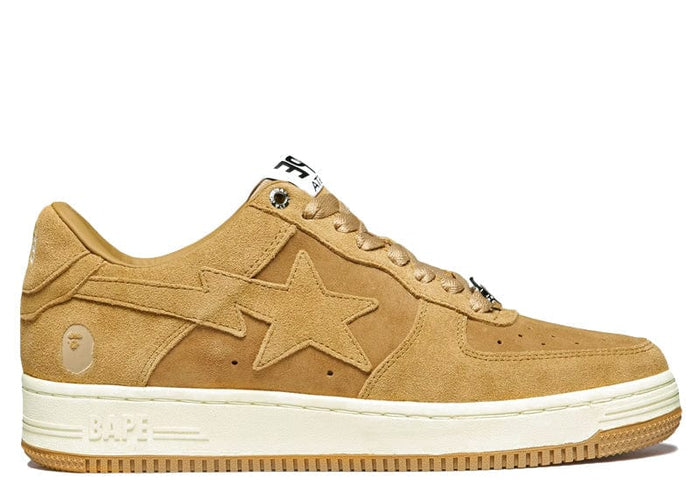 A Bathing Ape Bape Sta Beige Suede