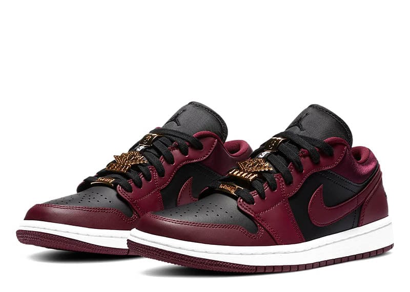 Air Jordan 1 Low Dark Beetroot Black
