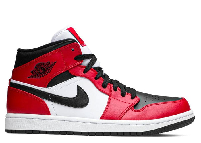 Air Jordan 1 Mid Chicago Black Toe