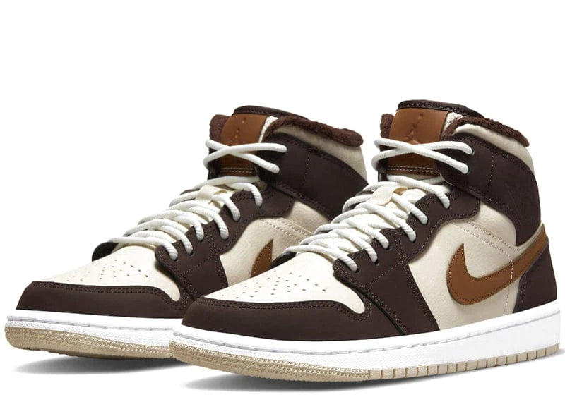 Air Jordan 1 Mid SE Brown Basalt Oatmeal