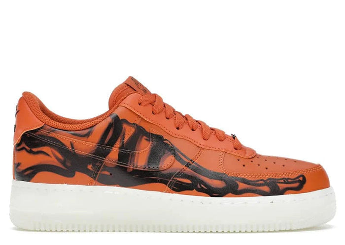 Nike Air Force 1 Low Orange Skeleton